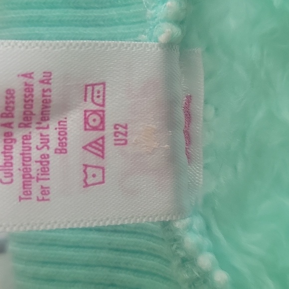 JUSTICE 04 Women's Sweater Size XL (16/18) Blue and Green Black - Picture 5 of 5